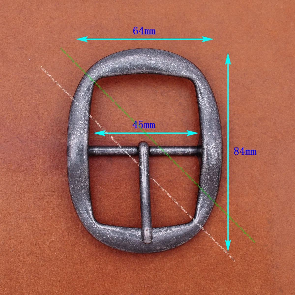 Western Cowboy Quality Vintage Silver Long Wide Tongue Leathercraft Center Bar Men Belt Buckle Replacement Fit 45mm Strap