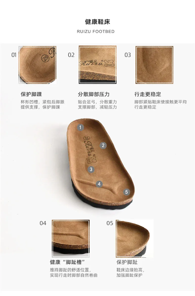 Child Baby Boys Girls Warm Fuzzy Slipper Plush Sandals Cork Faux Fur Flats Toddler Prewalker Slipper Elastic Back Strap