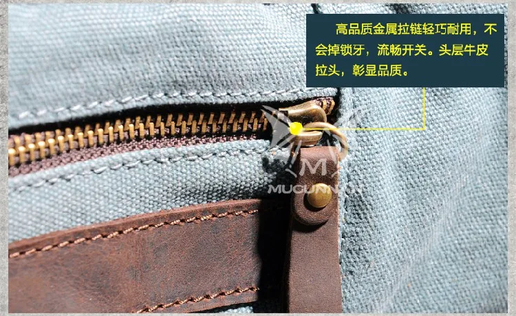 Fashion Male Backpack Leather Military Canvas Backpack Men Backpack Women School Backpack School Bag Bagpack Rucksack Mochila