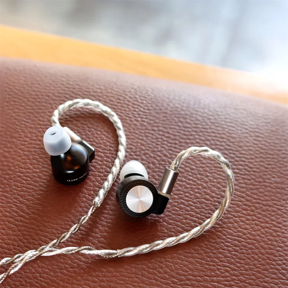 ARTTI T10 PRO HiFi Earphone Wired Monitors 14.2mm Planar Driver Bass In-Ear Earphone 0.78mm 2pin 3.5+4.4mm Plug