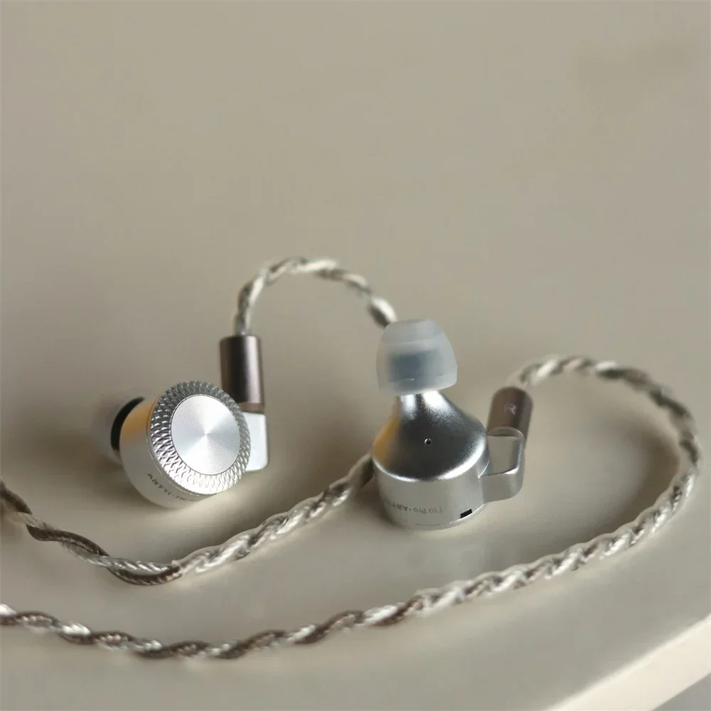 ARTTI T10 PRO HiFi Earphone Wired Monitors 14.2mm Planar Driver Bass In-Ear Earphone 0.78mm 2pin 3.5+4.4mm Plug
