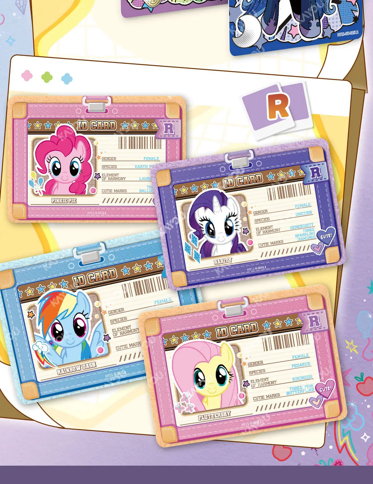 【Stock】Kayou My Little Pony Trading Cards Full Box Wave 11 Moonlight Pack Official Authentic Collectible Zr Gold Cards Fans Gift