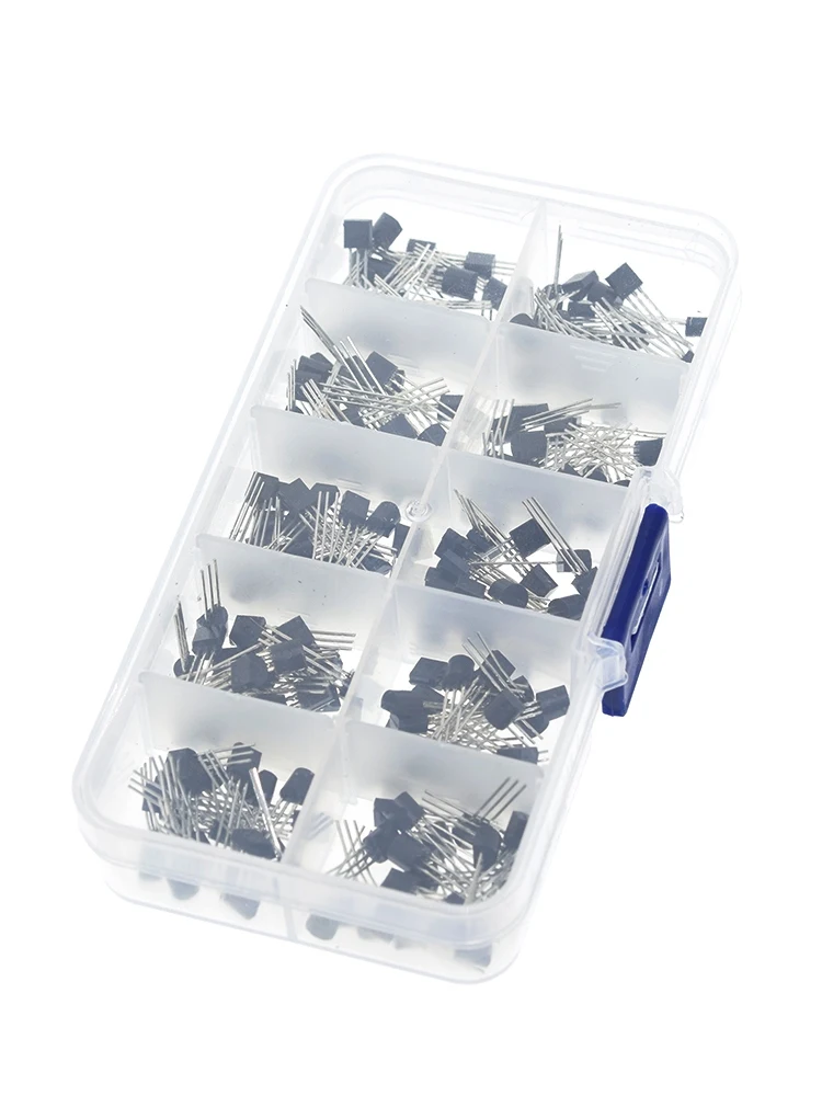 TZT 1BOX BC337 BC327 2N2222 2N2907 2N3904 2N3906 S8050 S8550 A1015 C1815 10Values*20pcs=200PCS