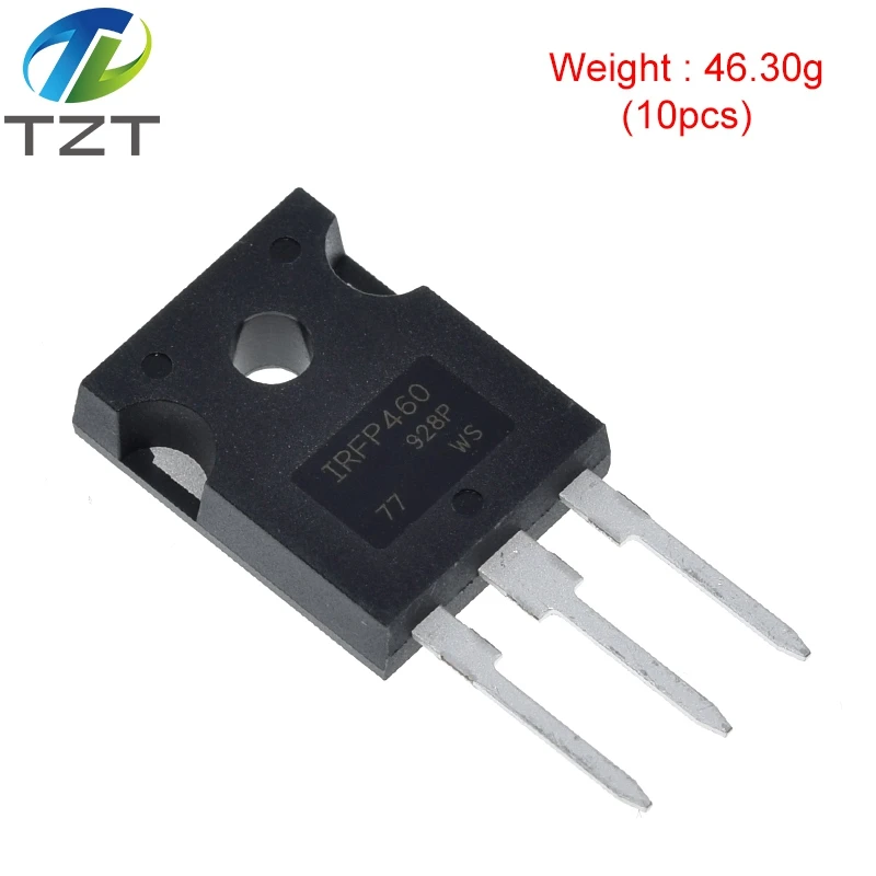 TZT 5/10pcs IRFP460 IRFP460PBF 20A / 500V / 0.27ohm / 280W