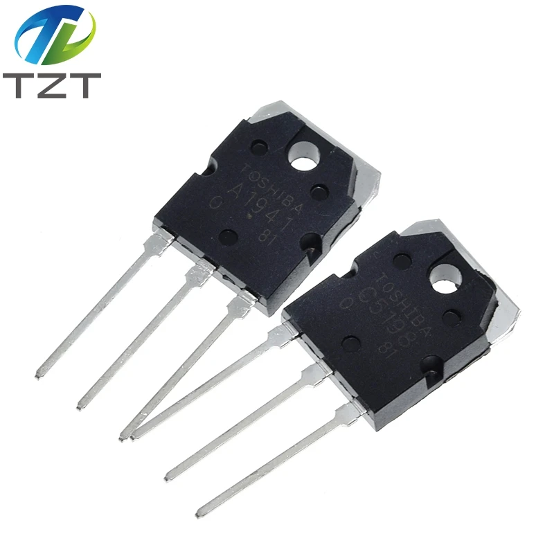 DIYTZT 1/3/5pair 2SC5198 2SA1941 ( A1941 + C5198) for Amplifier board module