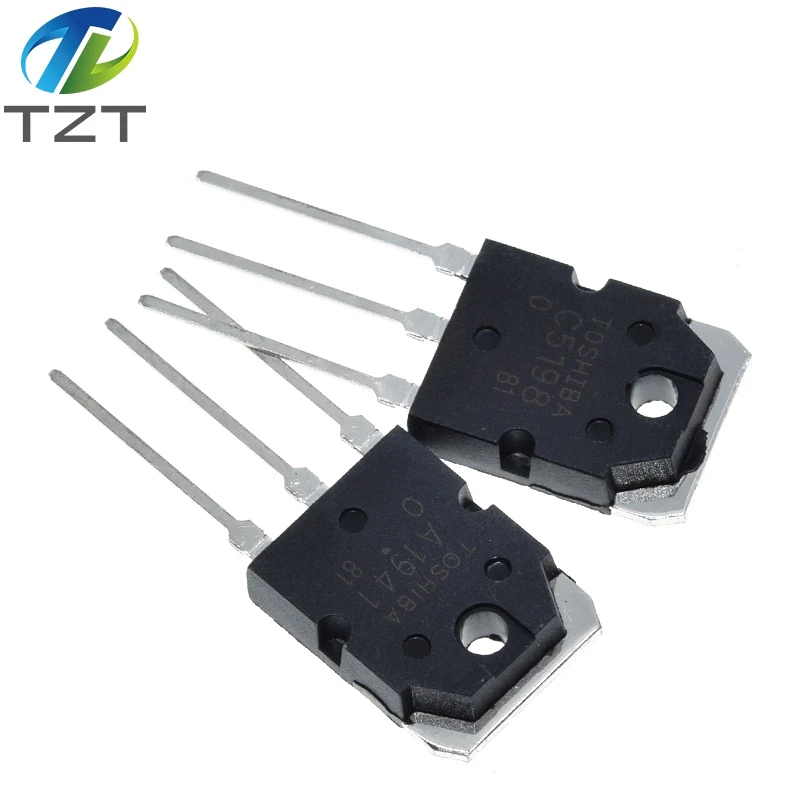 DIYTZT 1/3/5pair 2SC5198 2SA1941 ( A1941 + C5198) for Amplifier board module
