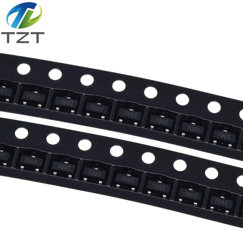 DIYTZT 50/100/300PCS 2N7002 2N7002LT1G 60V 300MA For Driver Module