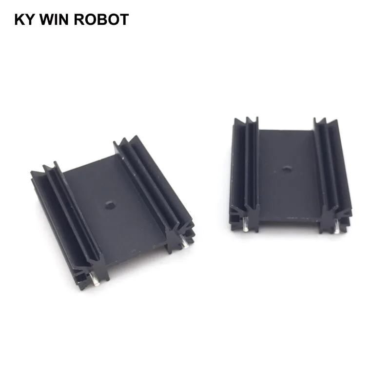 2pcs/lot TO-247 Heat Sink/Heat Sink for Audio 38*34*12MM Cooling Block Radiator/ Transistor Heat Sink Block