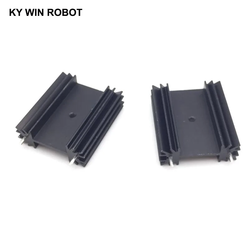 2pcs/lot TO-247 Heat Sink/Heat Sink for Audio 38*34*12MM Cooling Block Radiator/ Transistor Heat Sink Block
