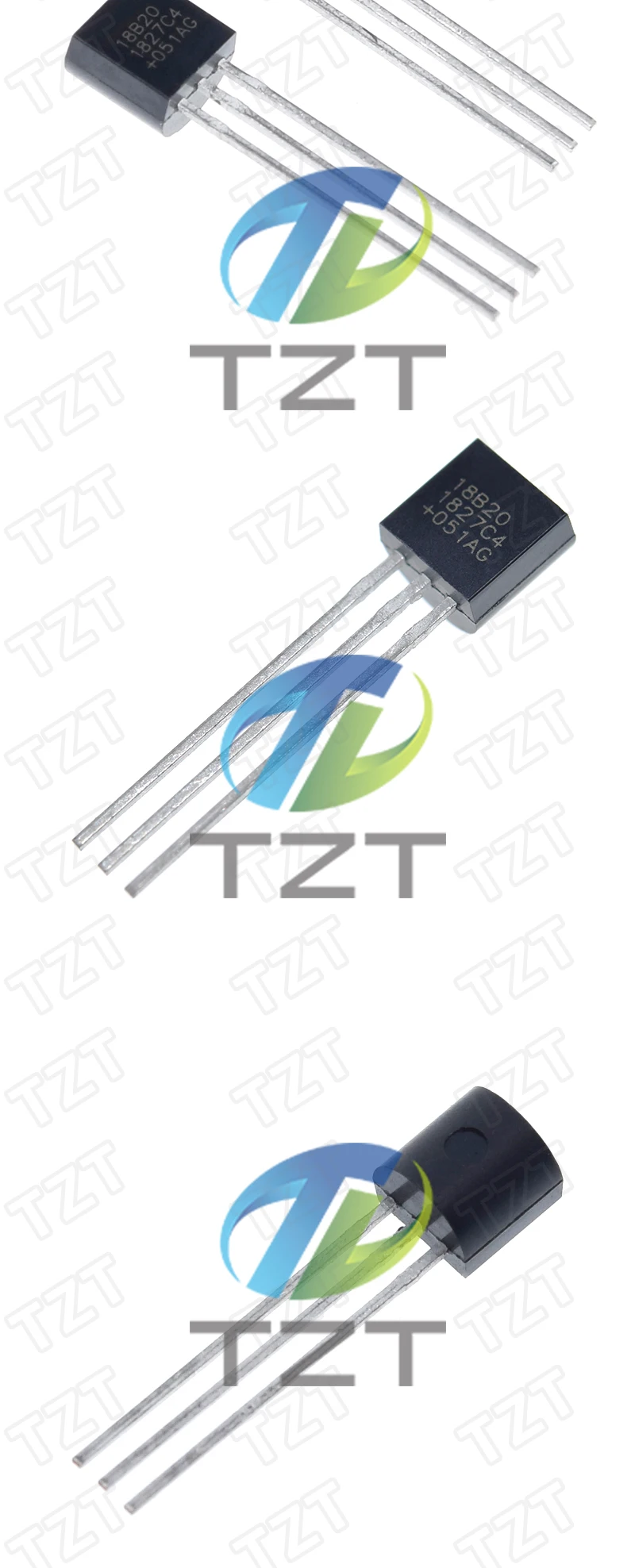 DIYTZT 1/5/10PCS DALLAS DS18B20 18B20 for module