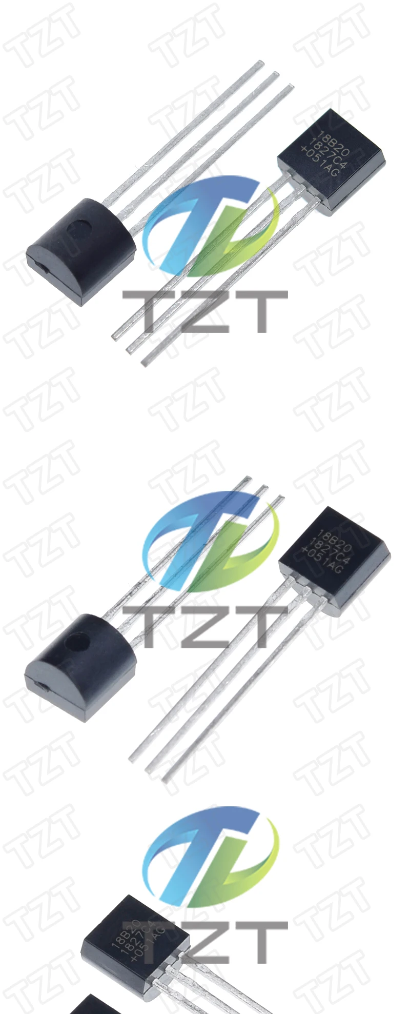 DIYTZT 1/5/10PCS DALLAS DS18B20 18B20 for module
