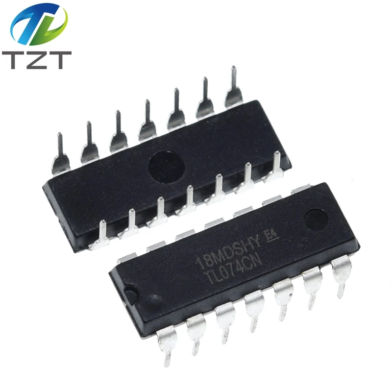 DIYTZT 10/30PCS TL074CN TL074 074CN