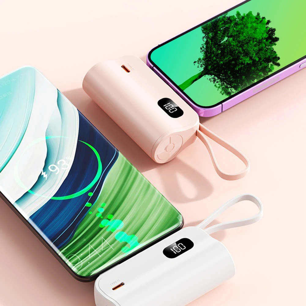 Type-C 21700 Battery Charger Case DIY Mobile Power Bank Case Portable 1* 21700 Battery Storage Box Holder Without Battery