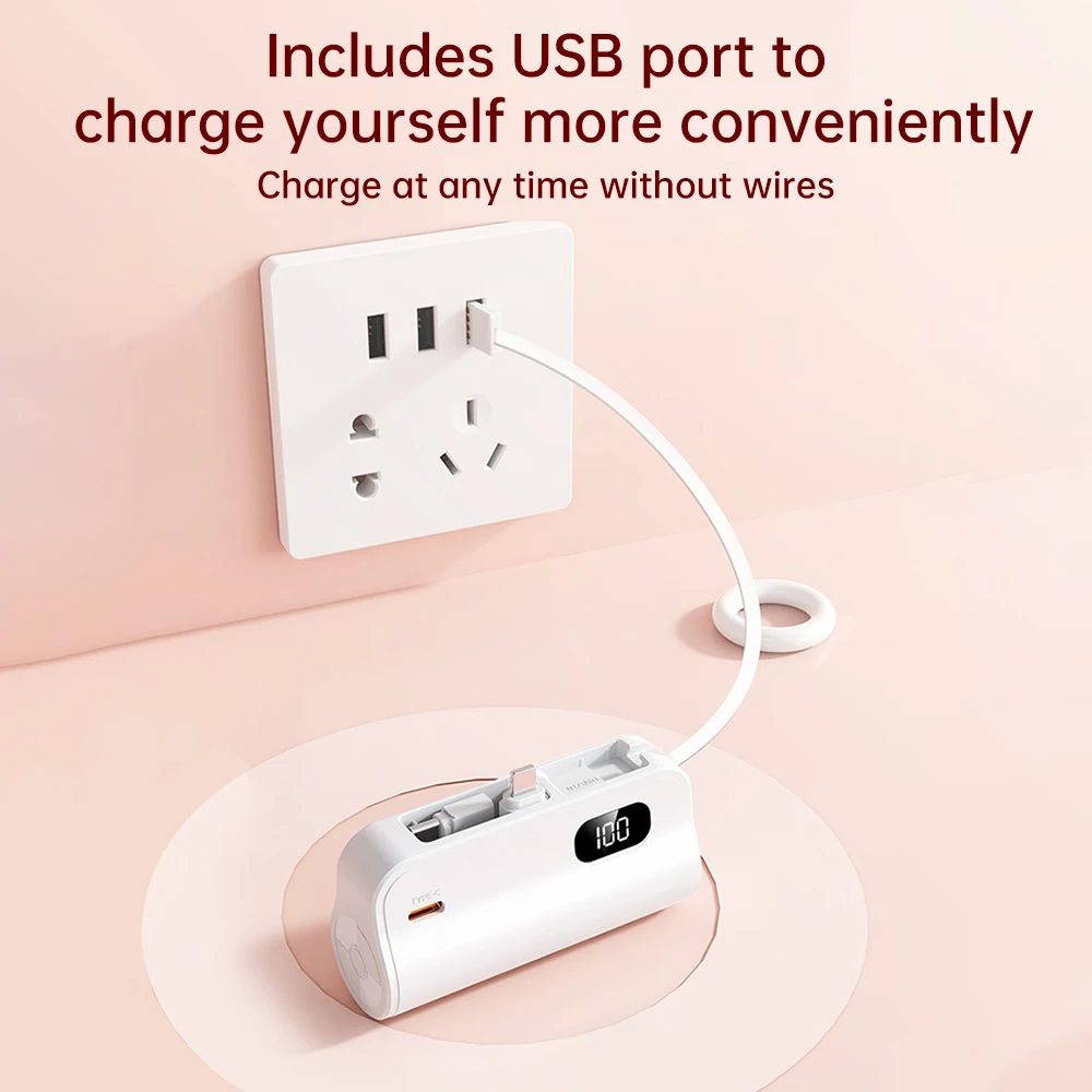 Type-C 21700 Battery Charger Case DIY Mobile Power Bank Case Portable 1* 21700 Battery Storage Box Holder Without Battery