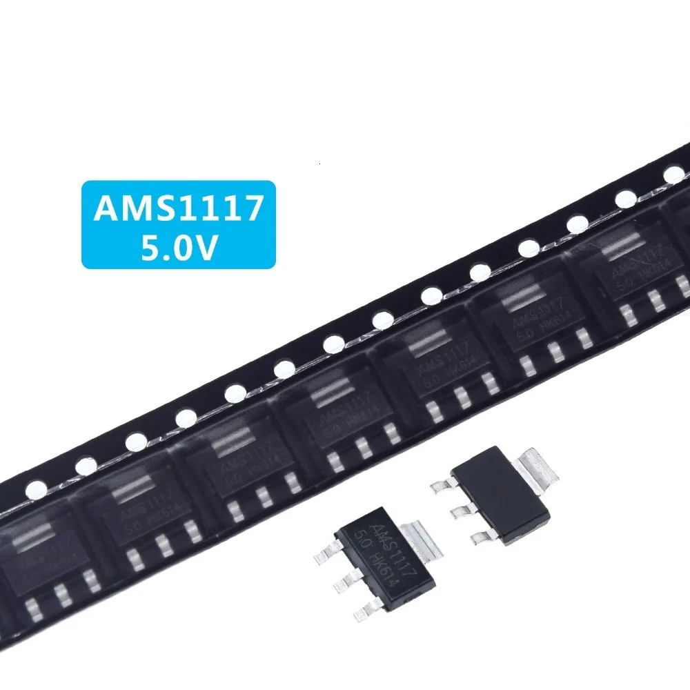 TZT 1BAG=70pcs = 7 Kinds *10pcs AMS1117 Voltage regulator module Kit