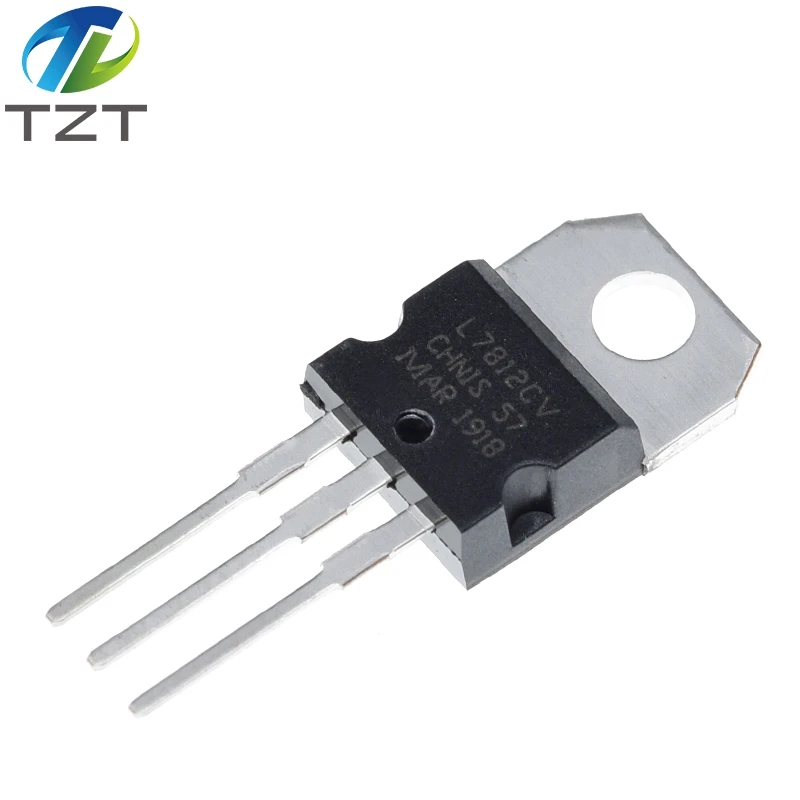 DIYTZT 10/30/50pcs L7812CV L7812 KA7812 MC7812 12V 1.5A Voltage regulator module