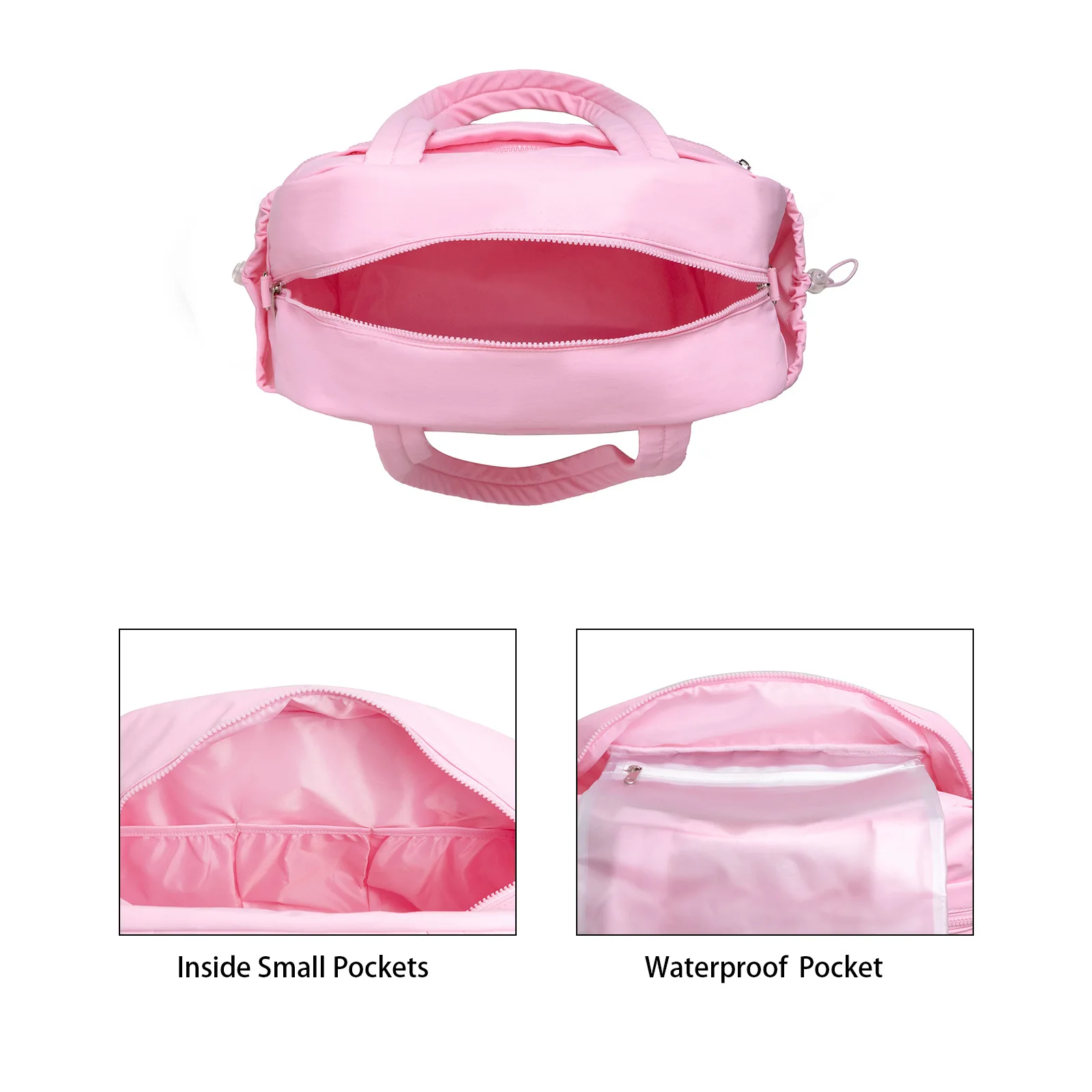 Baby Diaper Bag Travel Duffel Bags Gym Bag Women with Waterproof Hand Luggage Airport Cabin Bags Mom Stroller Maternity Totes