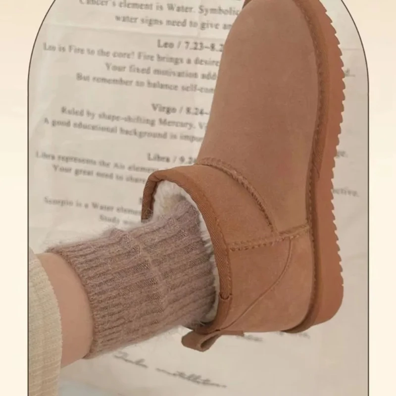 Winter Thick Warm Women's Cashmere Wool Socks Japanese Harajuku Style Solid Color Long Thermal Fashion Sox for Ladies