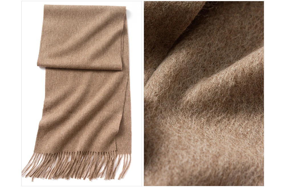 Solidlove Wool Winter Scarf Women Scarves Adult Scarves for Ladies 100% Wool Scarf Women Fashion Cashmere Poncho Wrap