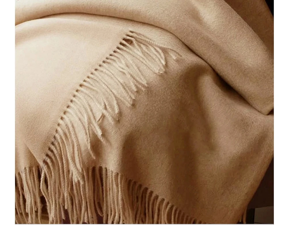 Solidlove Wool Winter Scarf Women Scarves Adult Scarves for Ladies 100% Wool Scarf Women Fashion Cashmere Poncho Wrap