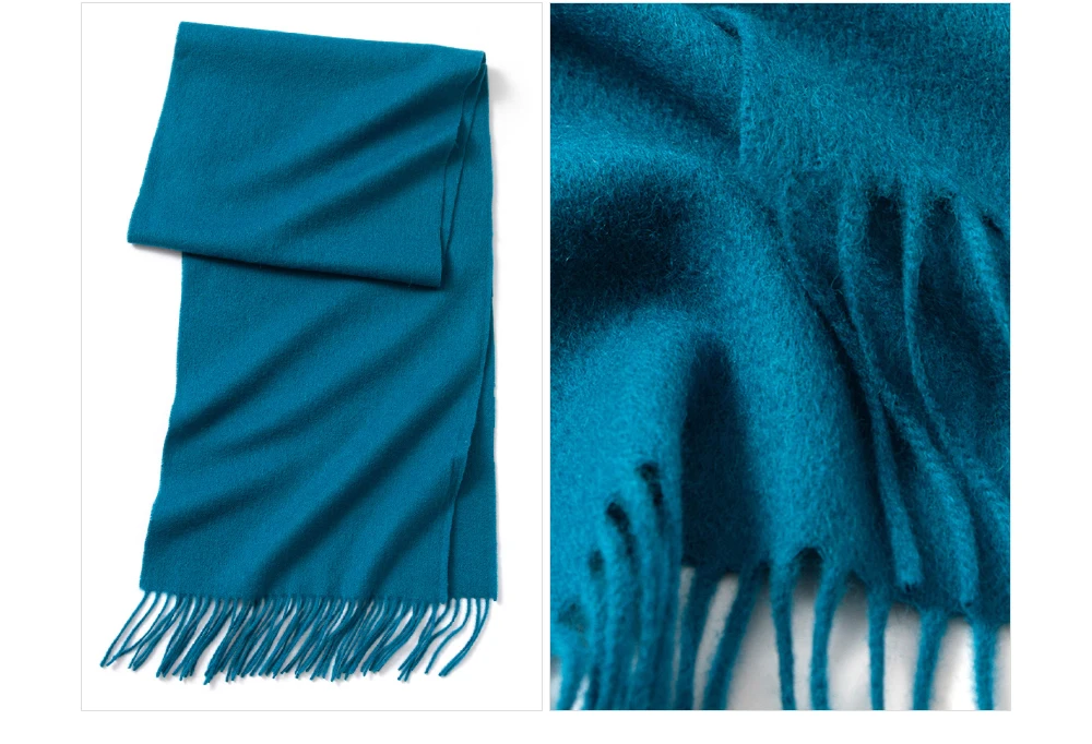 Solidlove Wool Winter Scarf Women Scarves Adult Scarves for Ladies 100% Wool Scarf Women Fashion Cashmere Poncho Wrap