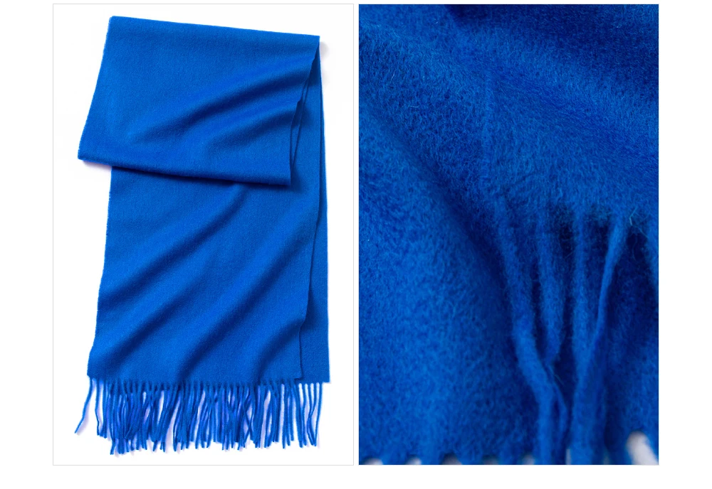 Solidlove Wool Winter Scarf Women Scarves Adult Scarves for Ladies 100% Wool Scarf Women Fashion Cashmere Poncho Wrap