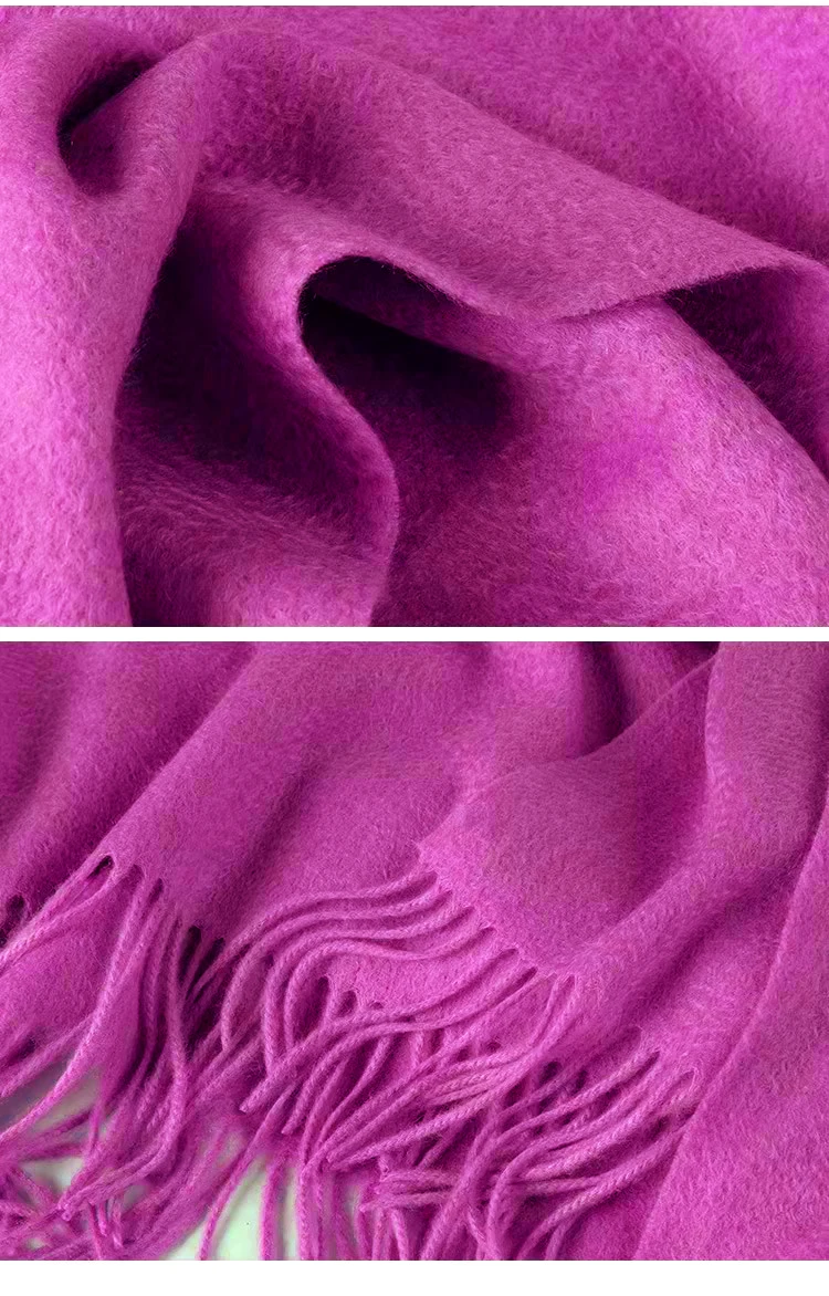Solidlove Wool Winter Scarf Women Scarves Adult Scarves for Ladies 100% Wool Scarf Women Fashion Cashmere Poncho Wrap