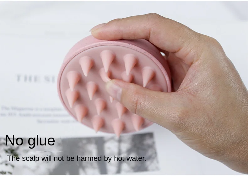 Head Cleansing and Massage Wet and Dry Scalp Massage Brush Soft Massage Cushioned Airbag Non-invasive Scalp Deep Conditioning