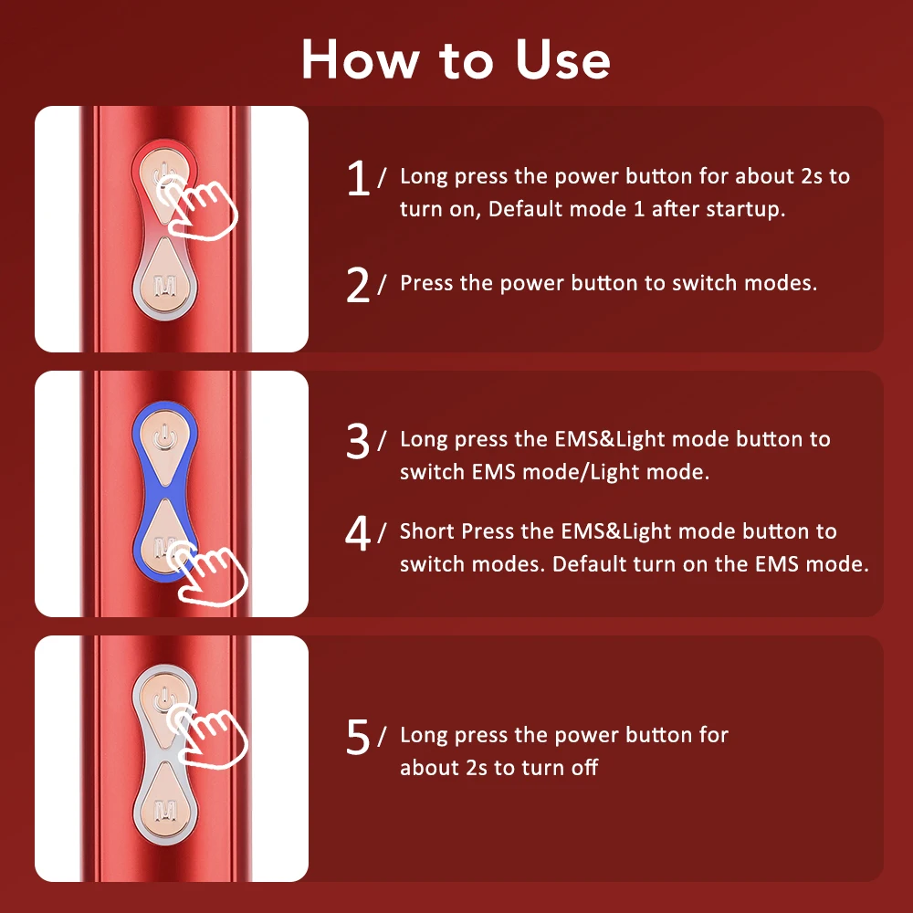Electric Scalp Head Massage Comb 660nm Light Hair Growth Comb Hair Brush Head Spa 3 Levels Soft Massage Scalp Oil Applicator