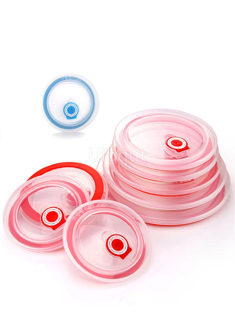Silicone Food Packaging Bowl Lid round Silicone Lid Pot Reusable Elastic Seal Fresh Sealing Cover Instant Noodles Bowl Cover