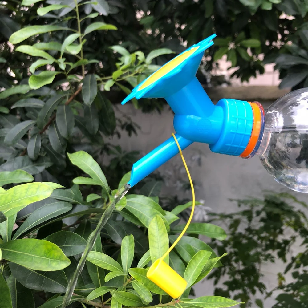 Garden Watering Sprinkler Nozzle Flower Waterers Bottle Watering Cans Sprinkler Easy Tool Portable Garden Waterer Garden Tools