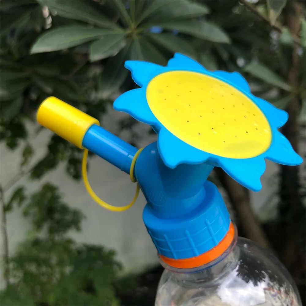 Garden Watering Sprinkler Nozzle Flower Waterers Bottle Watering Cans Sprinkler Easy Tool Portable Garden Waterer Garden Tools