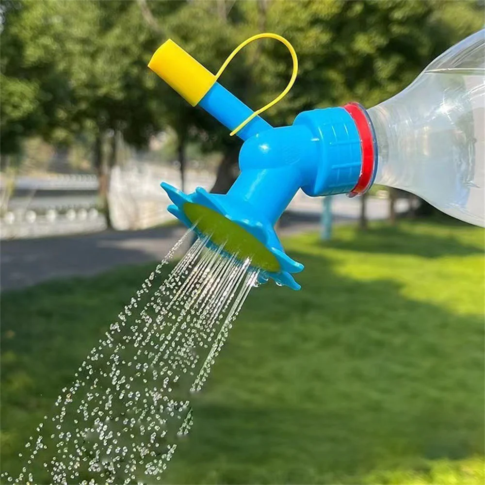 Garden Watering Sprinkler Nozzle Flower Waterers Bottle Watering Cans Sprinkler Easy Tool Portable Garden Waterer Garden Tools