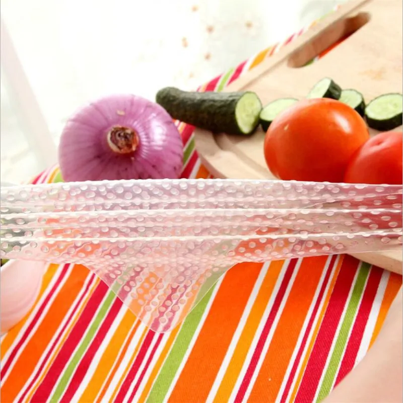 4Pcs Silicone Bowl Covers Food Fresh Keeping Wrap Reusable Silicone Wrap Seal Lid Cover Stretch Vacuum Food Wrap Kitchen Accs