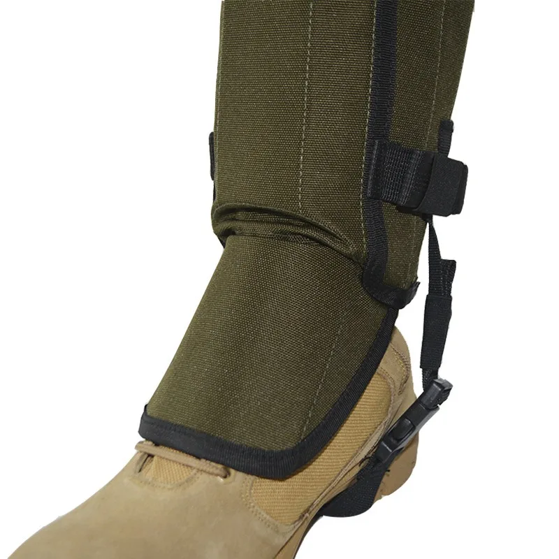 Knee Sleeve Snow Boot Gaiters Snake Bite Protection Waterproof Adjustable Hunting Mountain Climbing Hiking Walking Leg Gaiters