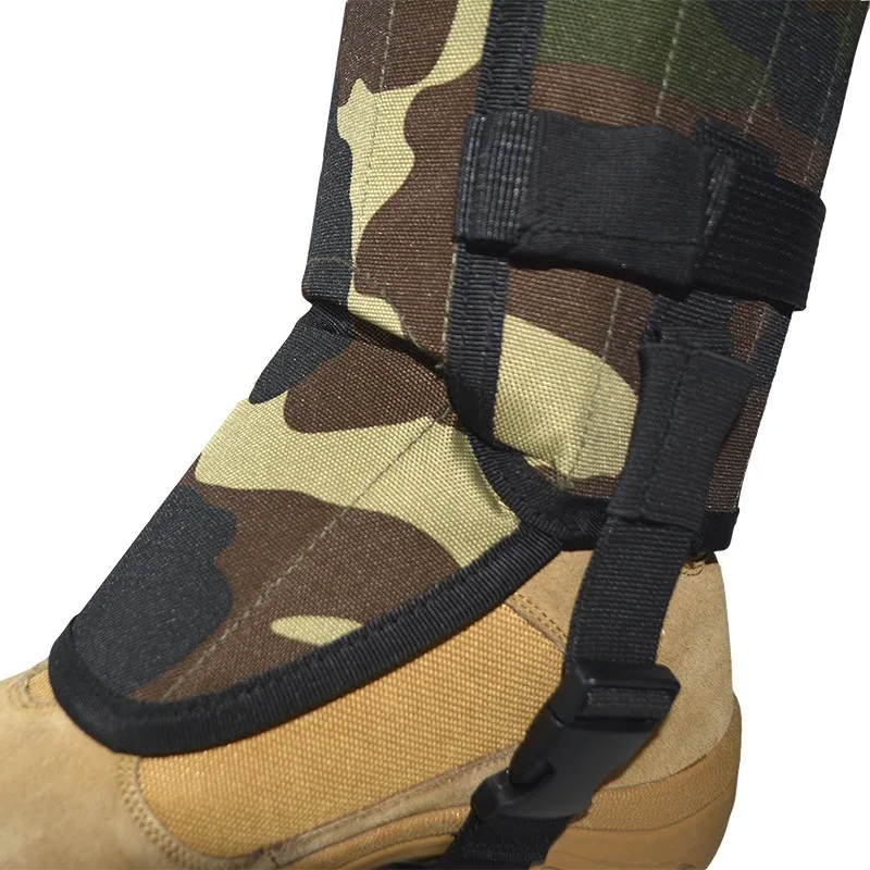Knee Sleeve Snow Boot Gaiters Snake Bite Protection Waterproof Adjustable Hunting Mountain Climbing Hiking Walking Leg Gaiters