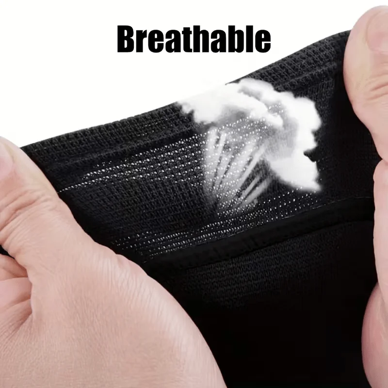 1Pair Sports Knee Pads Breathable Dancing Volleyball Soccer Patella Brace Support Unisex Gym Fitness Yoga EVA Sponge Kneepad
