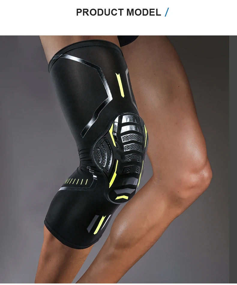 Vilico sports knee pads, compression breathable leg pads, with honeycomb pad leg covers, patella fixation, suitable for both men