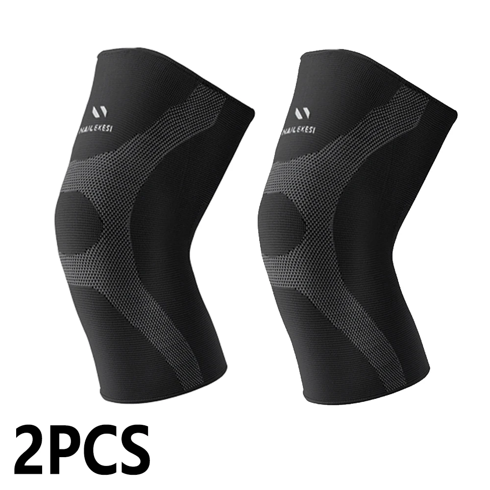 2pcs Plus Size Knee Pads Compression Knee Support for Obese Men Women Heavy-Duty Anti-slip Arthritis Relief Fitness Knee Cover
