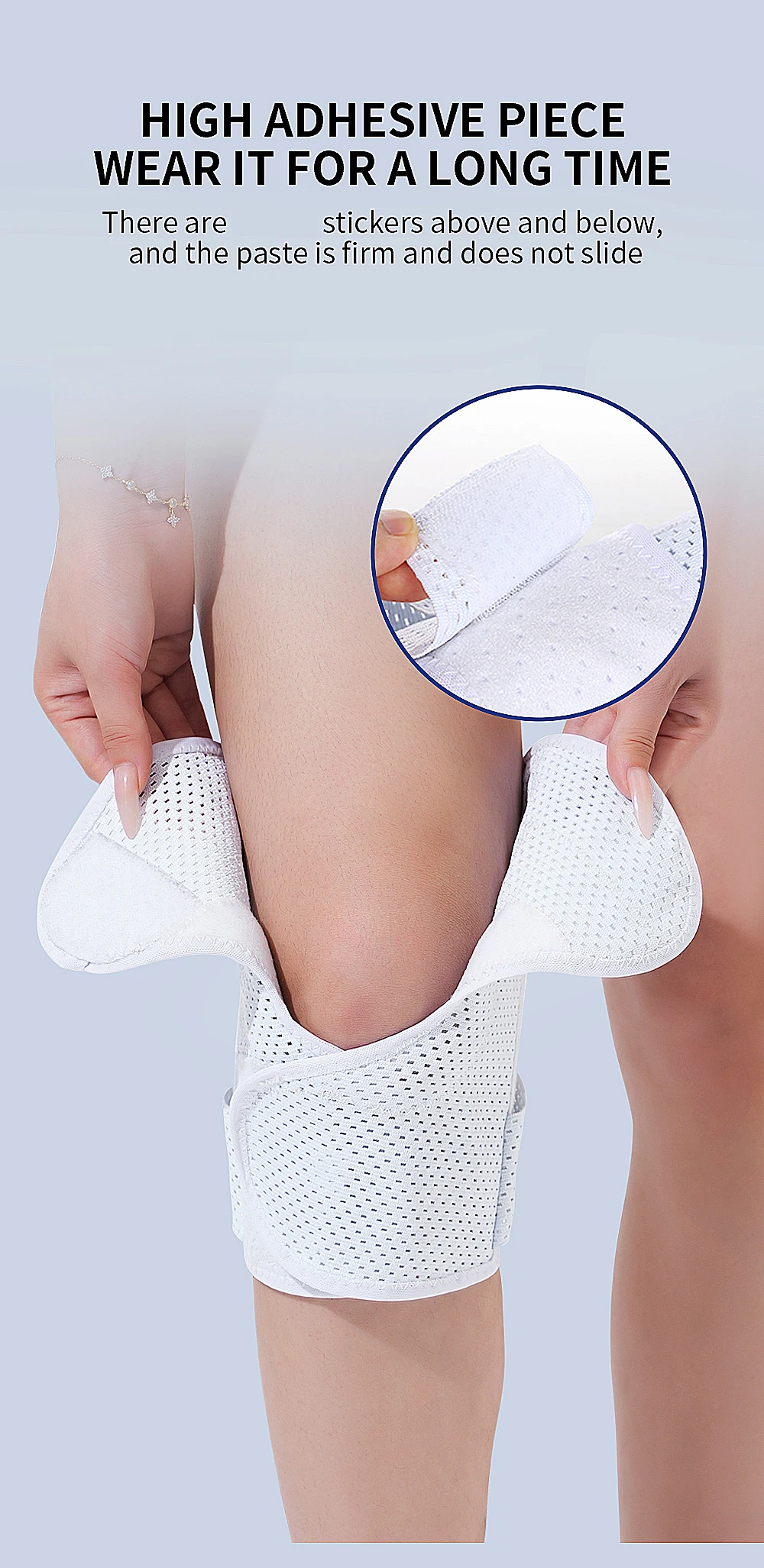 1PCS Adjustable Sports Knee Pad Knee Pain Relief Patella Stabilizer Brace Support for Hiking Soccer Basketball Running Sport