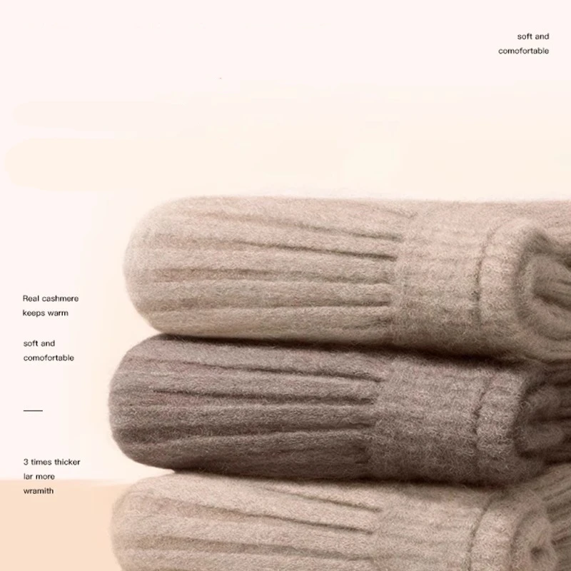 Warm Knitted Cashmere Knee Warmer Autumn Winter