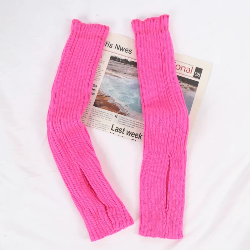 Winter Knitted Leg Warmers for Women Girls Female Boot Socks Yoga Warm Leg Cover for Gym Fitness Dance Stretching Warm