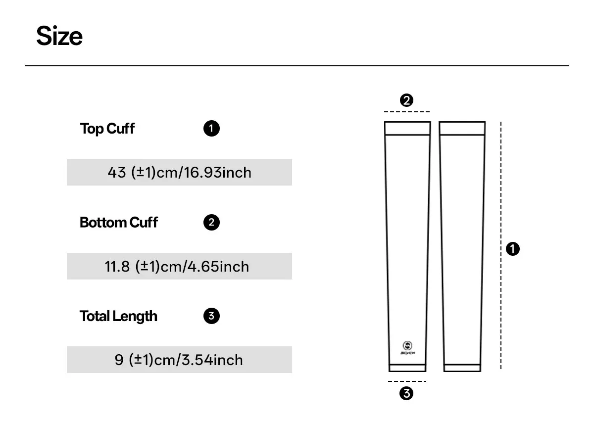 SCVCN Leg Sleeve Bike Sports Arm Sleeve Sun Anti-UV Leg Sleeves Ice Fabric Bicycle Leg Sleeve Run Fitness Cycling Arm Warmers