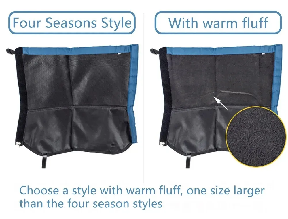 1 Pair Outdoor Knee Sleeve Travel Leg Warmers Waterproof Tourist Knee Sleeve