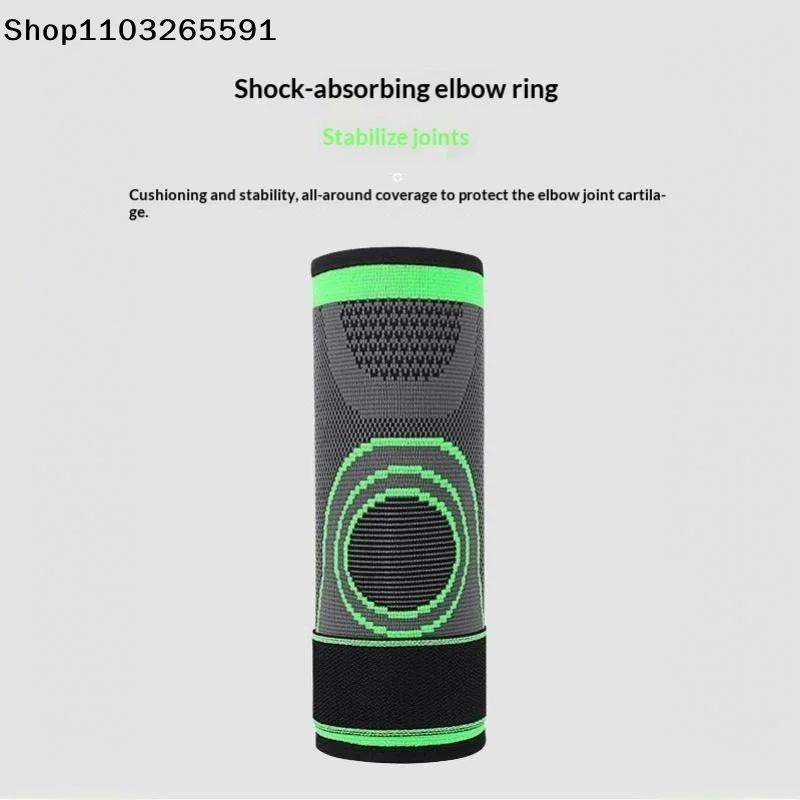 1Pc Elbow Support Elastic Gym Fitness Nylon Protective Pad Absorb Sweat Sports Safety Basketball Arm Sleeve Elbow Brace