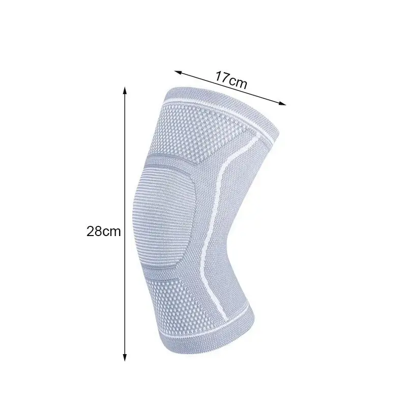 Compression Knee Brace Breathable Non-slip Adjustable Straps for Joint Pain Relief Squat Weightlifting Gym Training