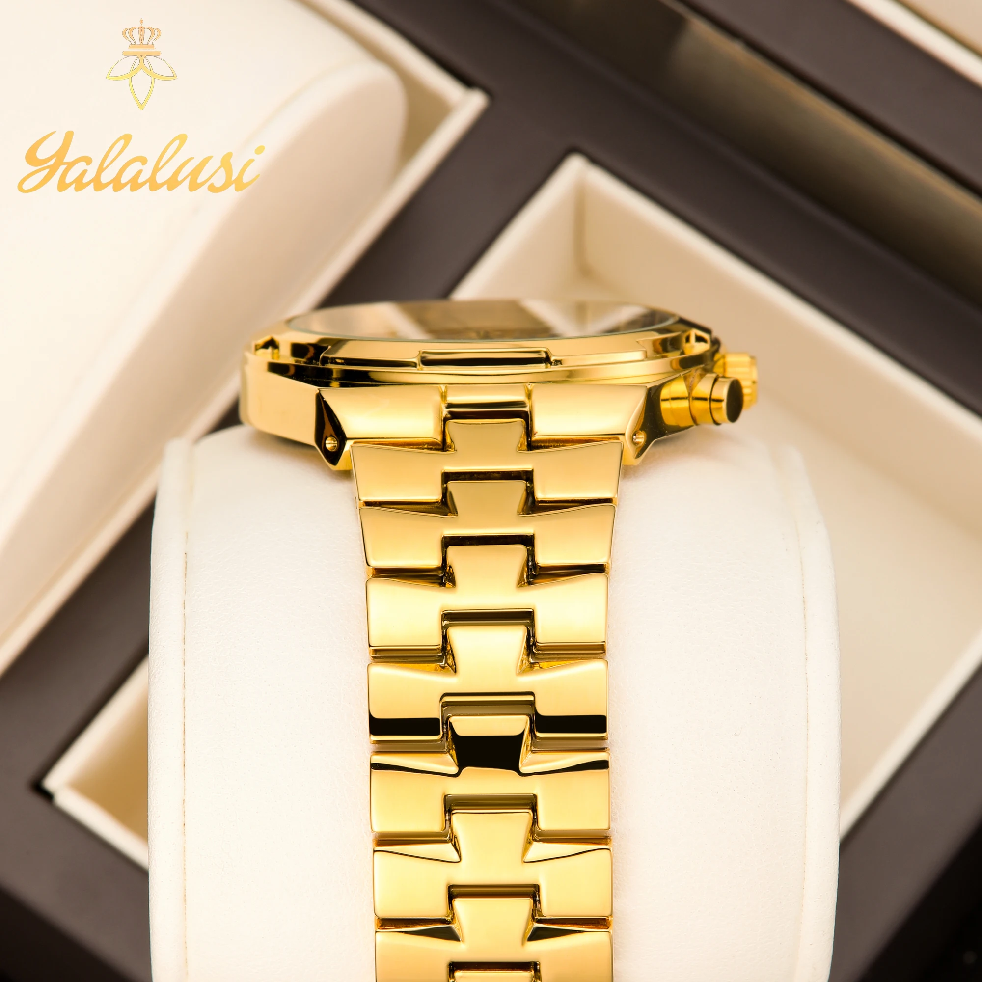 YaLaLuSi Unisex Waterproof Quartz Watches: Luxury Couple Watches, Fashionable Bracelet Watches, Gift Ideas Reloj Mujer