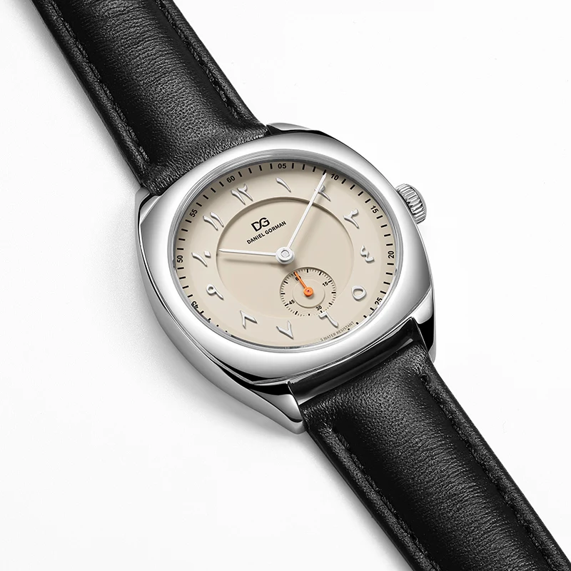 Arabische Uhren Arabic Gorman Watch For Lover 2026 Couple Watch Japan Quartz Stainless Steel Case Leather Strap
