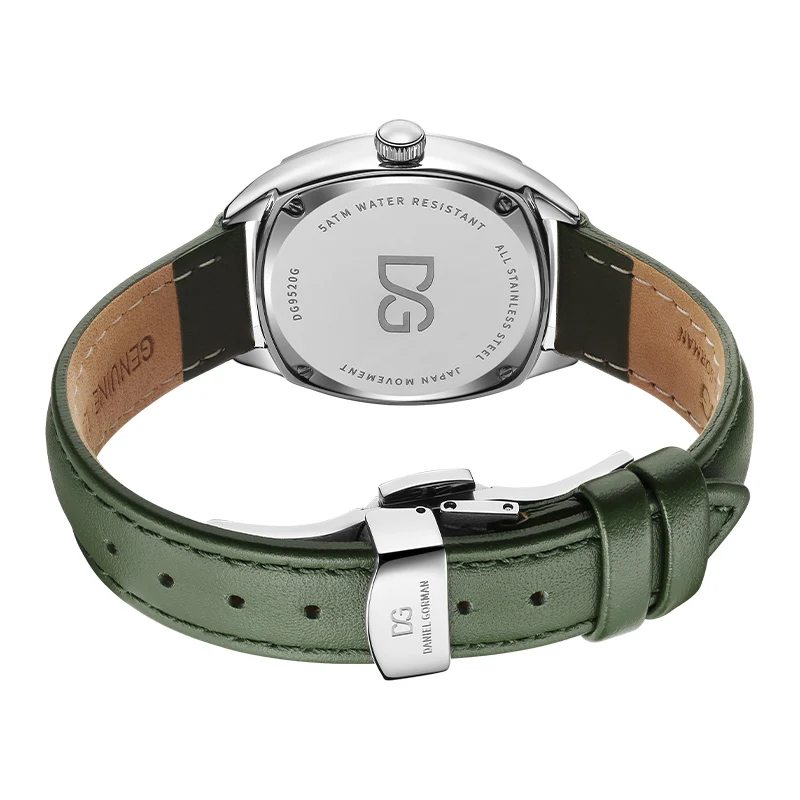 Arabische Uhren Arabic Gorman Watch For Lover 2026 Couple Watch Japan Quartz Stainless Steel Case Leather Strap