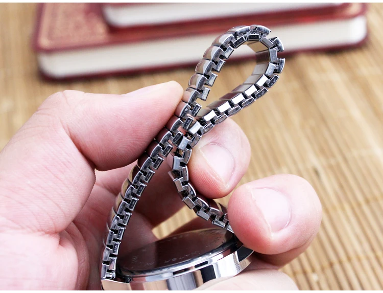 2025 Old Men Women Couples Watches Flexible Elastic Strap Fashion Simple Large Digital Stainless Steel Electronic Wristwatches